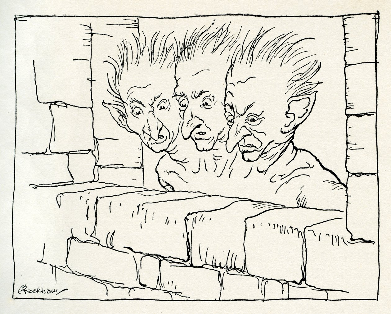 Jack, o matador de gigantes de Arthur Rackham