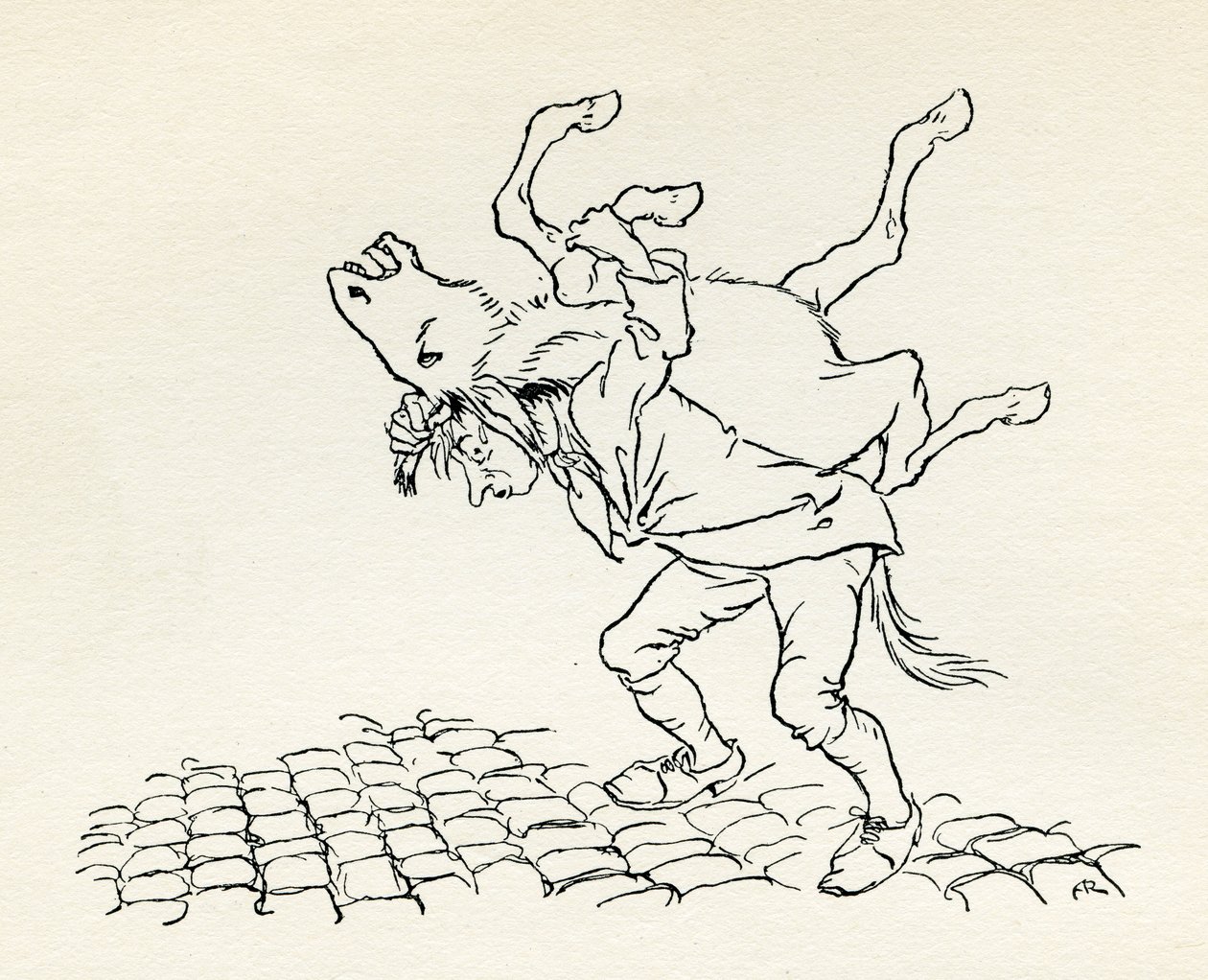 Jack Preguiçoso de Arthur Rackham