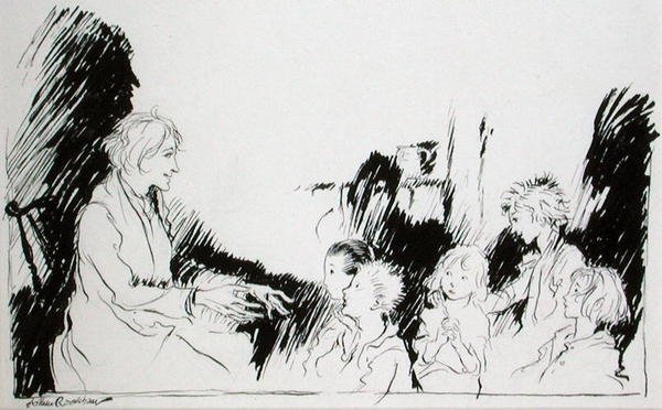 Long Stories of Ghosts, Witches and Indians, ilustração de 