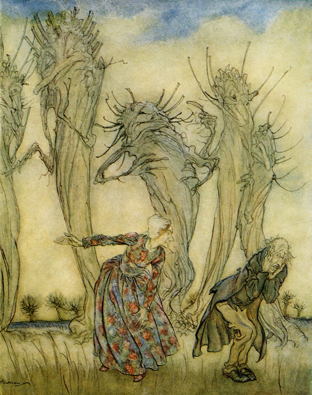 Sr. e Sra. Vinegar de Arthur Rackham
