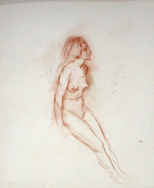Nua, cabeça erguida de Arthur Rackham