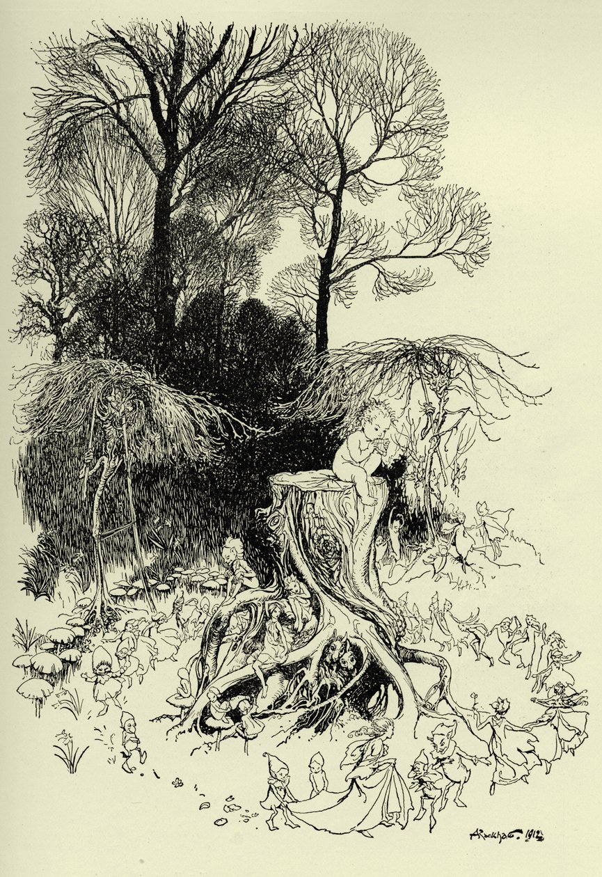 Peter Pan e Fadas de Arthur Rackham