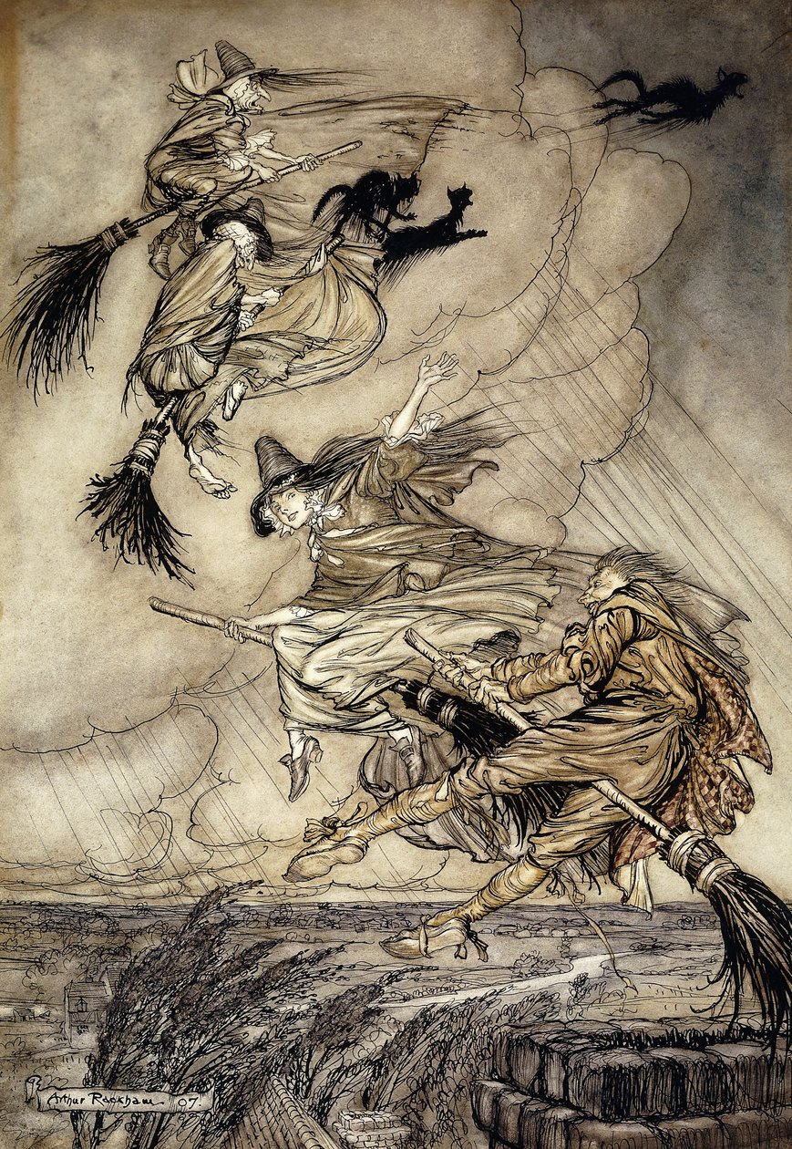 The Ingoldsby Legends: Frontispiece, de Arthur Rackham