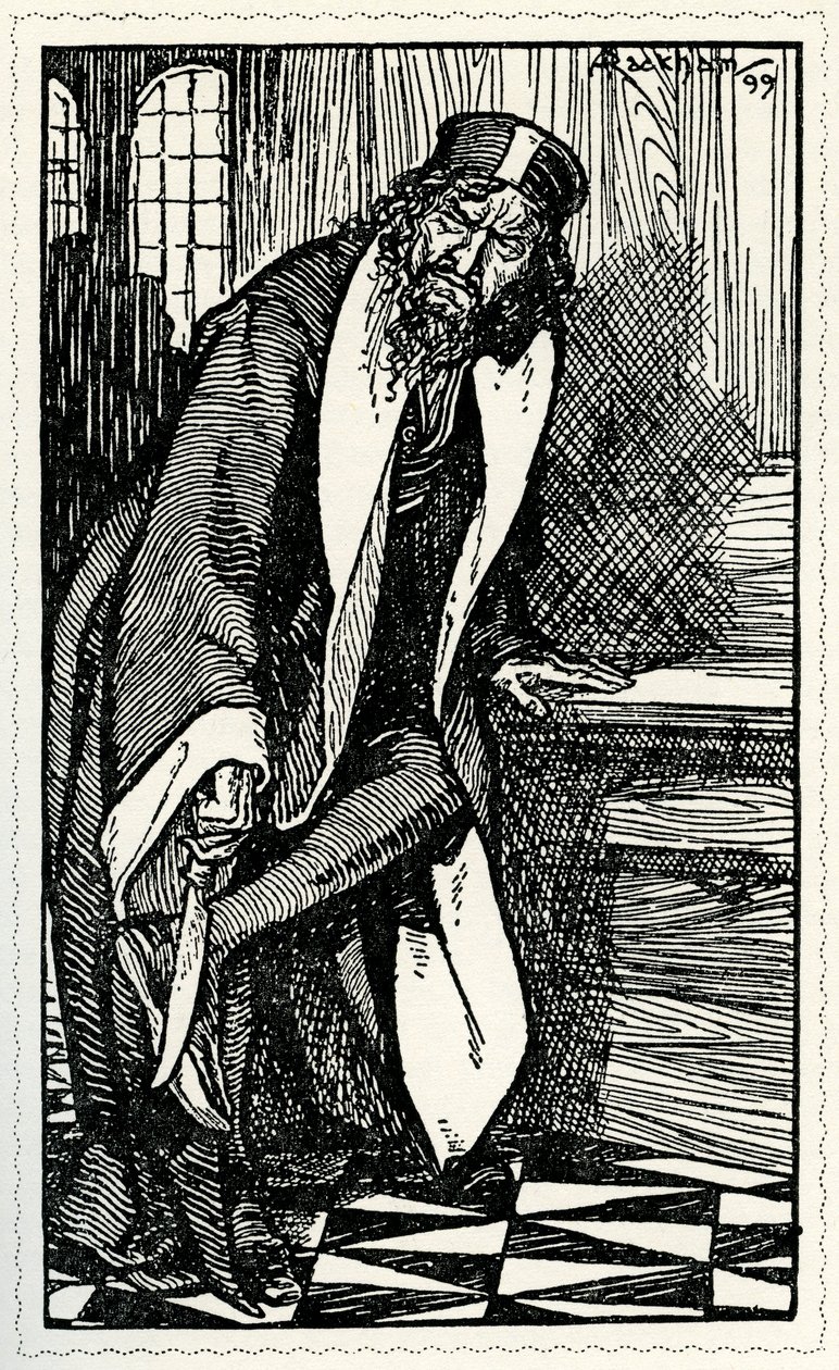 O Mercador de Veneza por William Shakespeare de Arthur Rackham