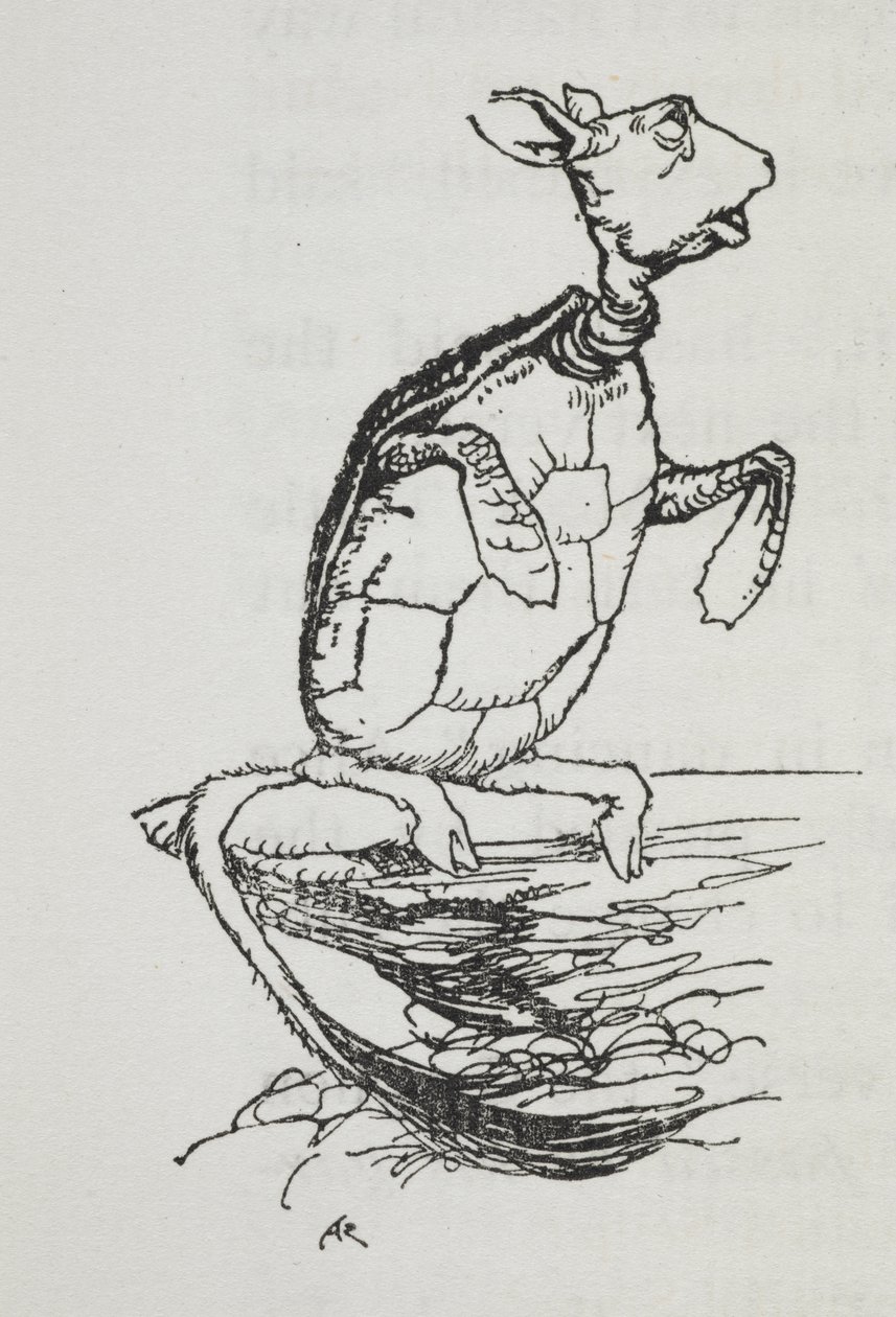 A Tartaruga Falsa de Arthur Rackham