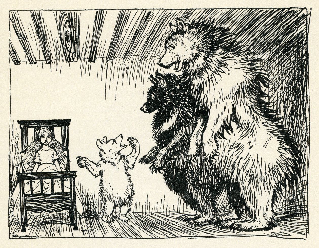 Os Três Ursos de Arthur Rackham