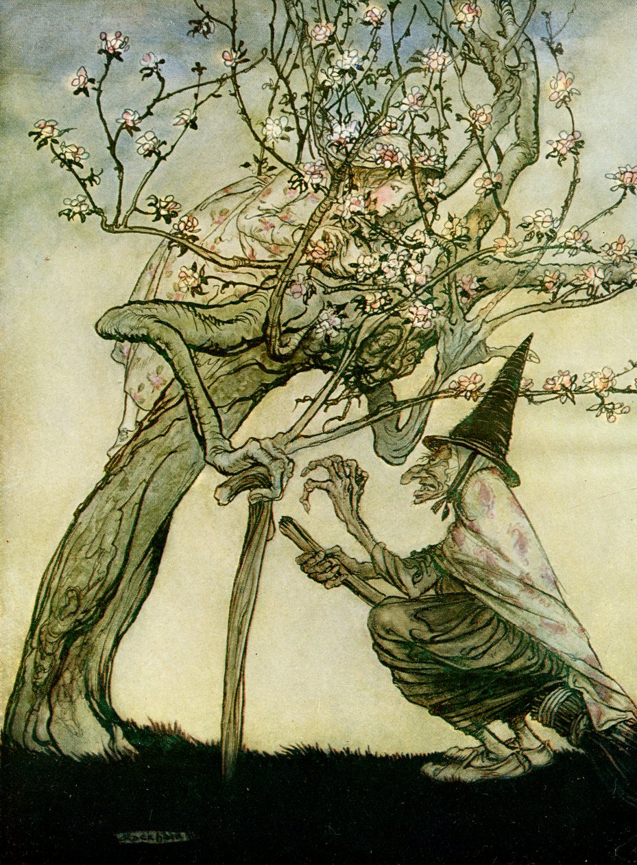 As Duas Irmãs de Arthur Rackham