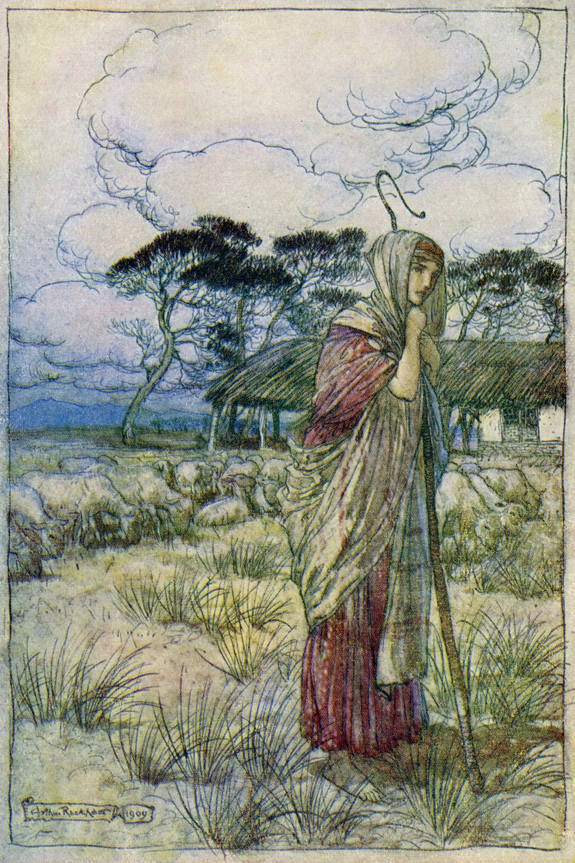 O conto dos invernos por William Shakespeare de Arthur Rackham