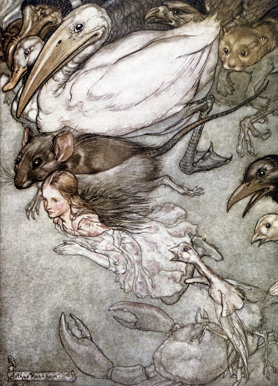 O lago das lágrimas - em "Alice