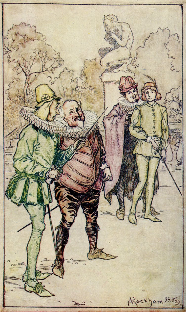 Timão de Atenas por William Shakespeare de Arthur Rackham