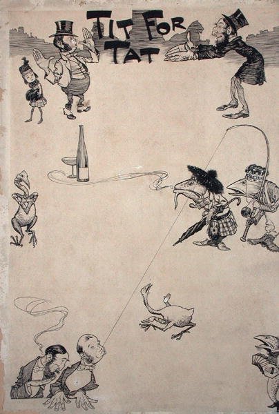 Tit for Tat, ilustração da revista Cassell
