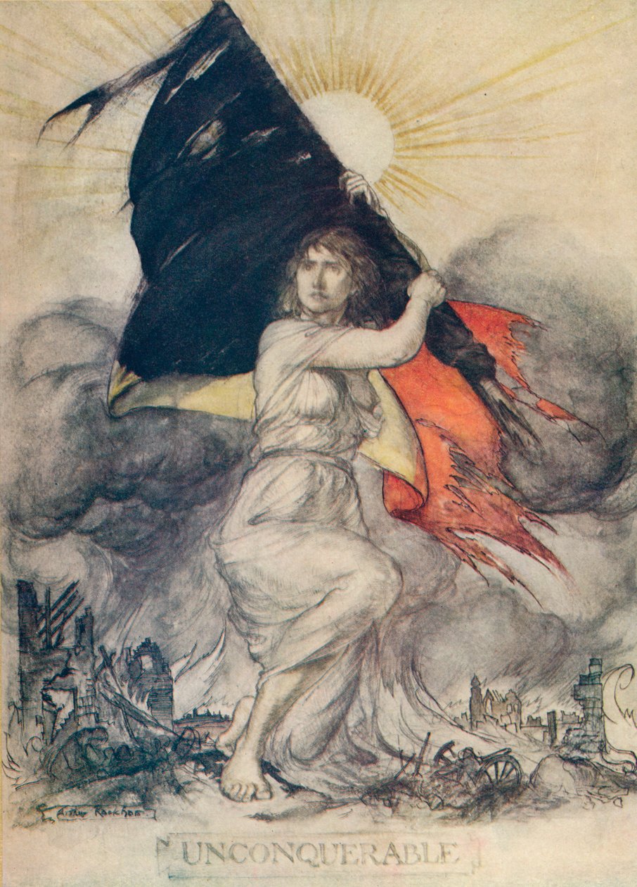 Inconquistável, c1914, 1914 de Arthur Rackham