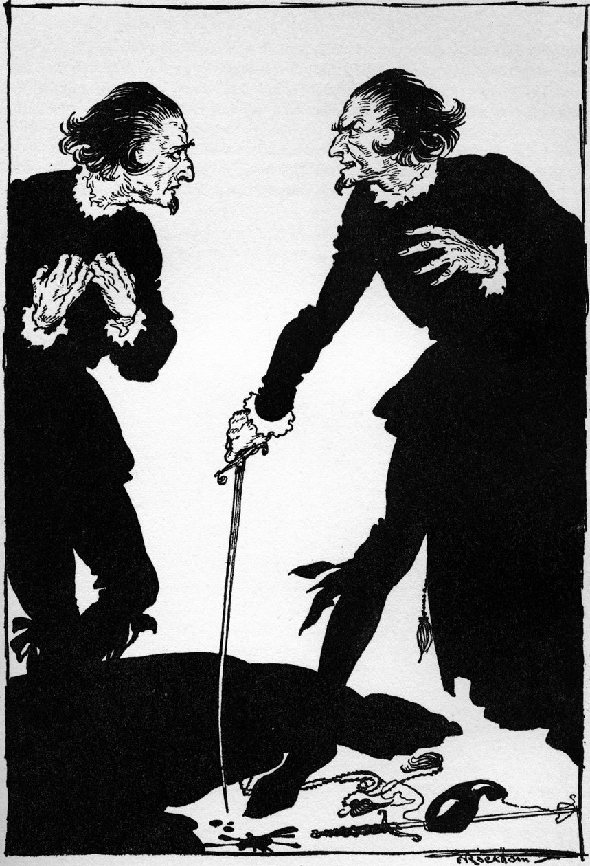 &39;William Wilson&39; de Edgar Allan Poe de Arthur Rackham