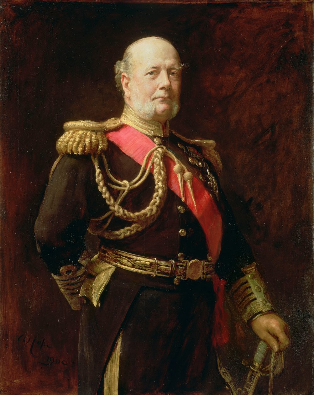 Almirante Sir Frederick Richards (1833-1912) de Arthur Stockdale Cope