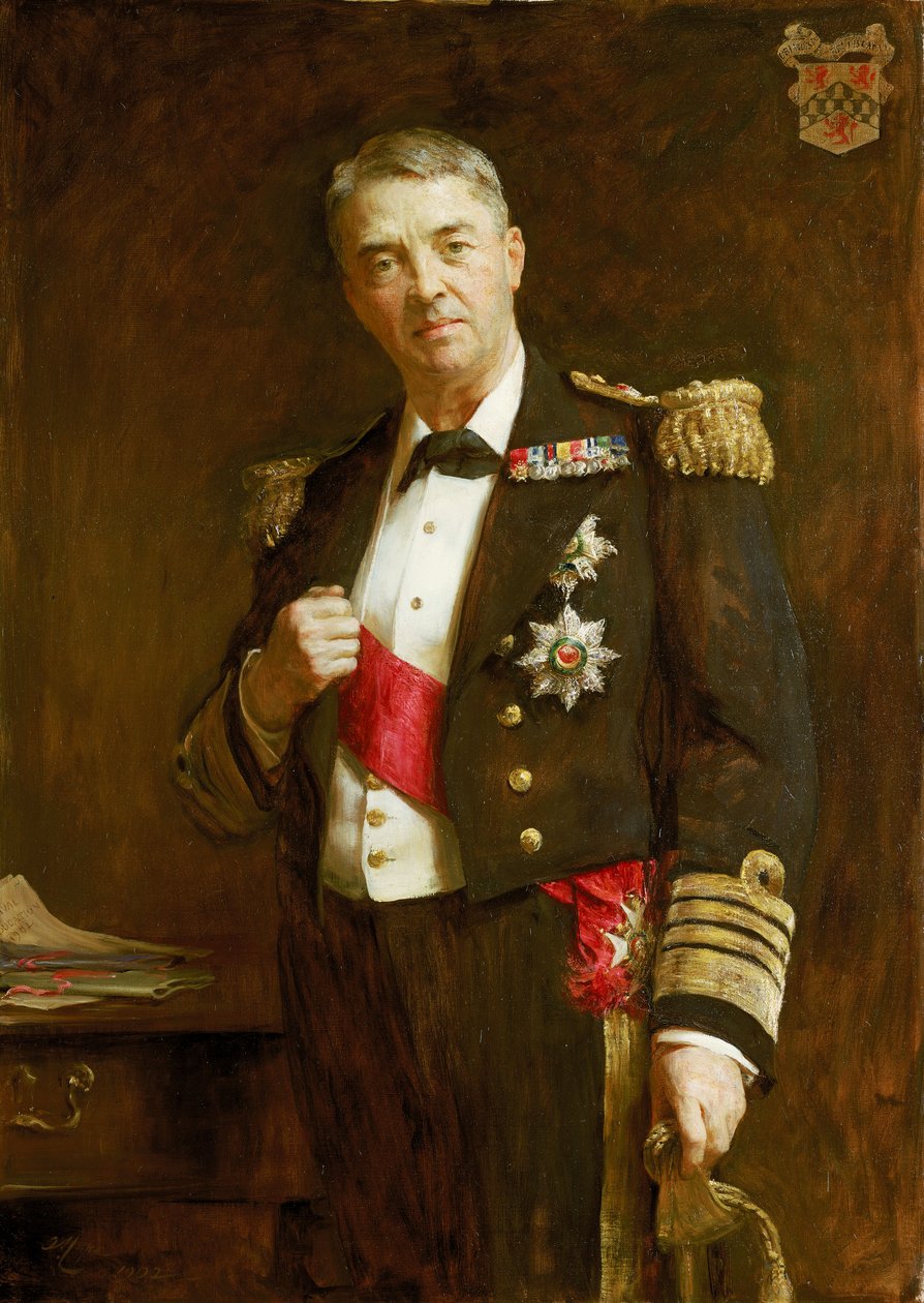 Almirante Sir John Fisher (1841-1920) de Arthur Stockdale Cope