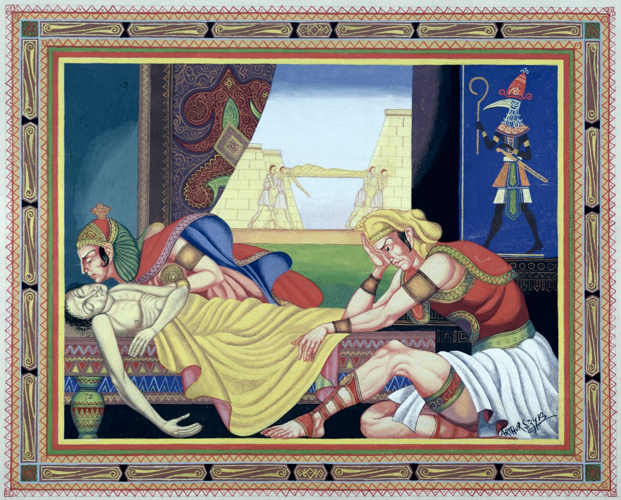 A sétima praga do Egito de Arthur Szyk