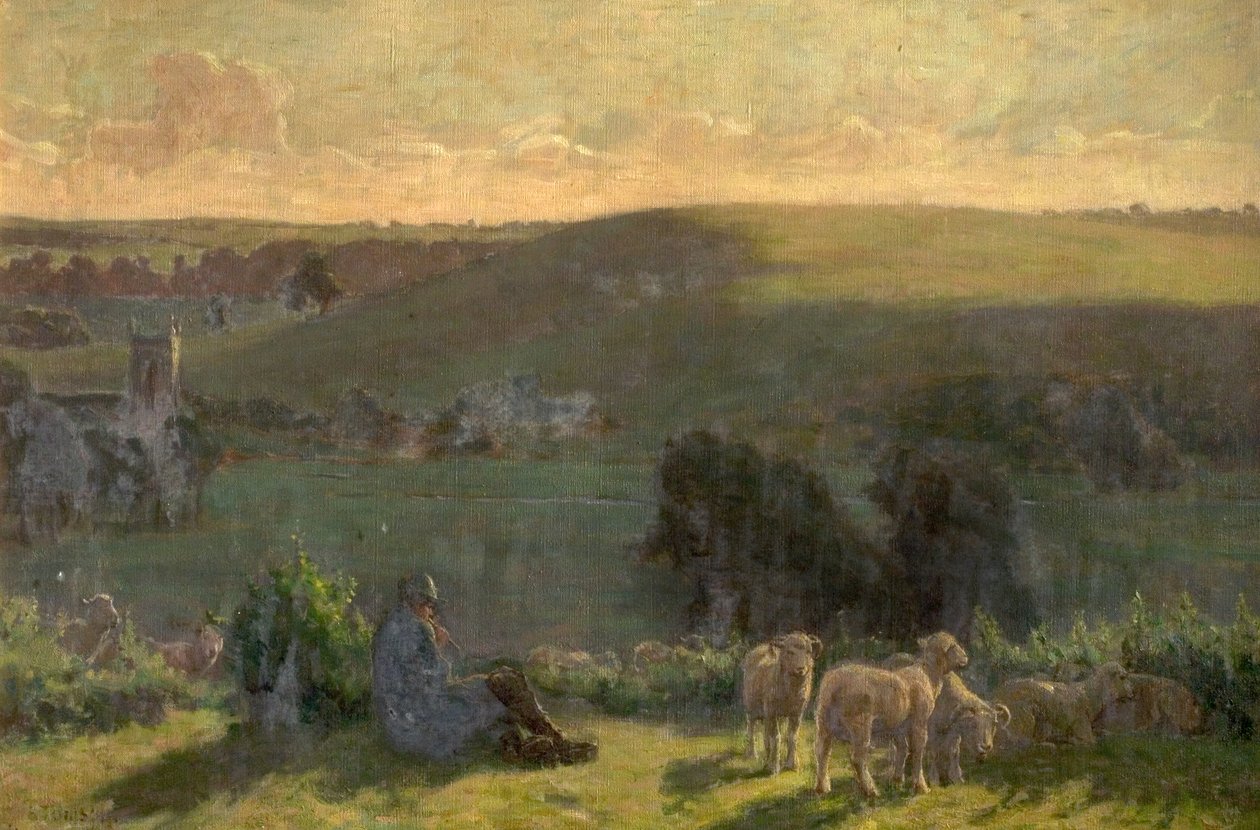 No Down Country, 1900 de Arthur Tomson