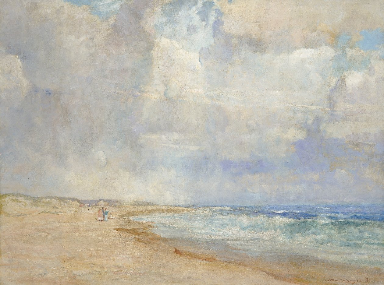 Depois de uma tempestade, Amagansett, 1912. de Arthur Turnbull Hill