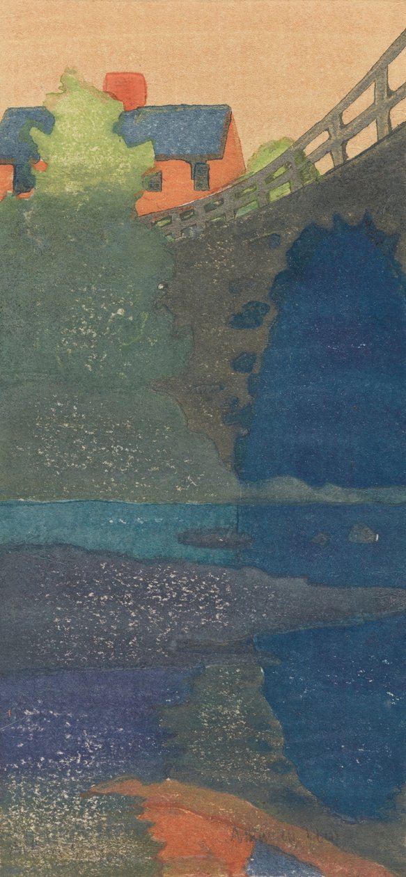Ponte de Ipswich de Arthur Wesley Dow