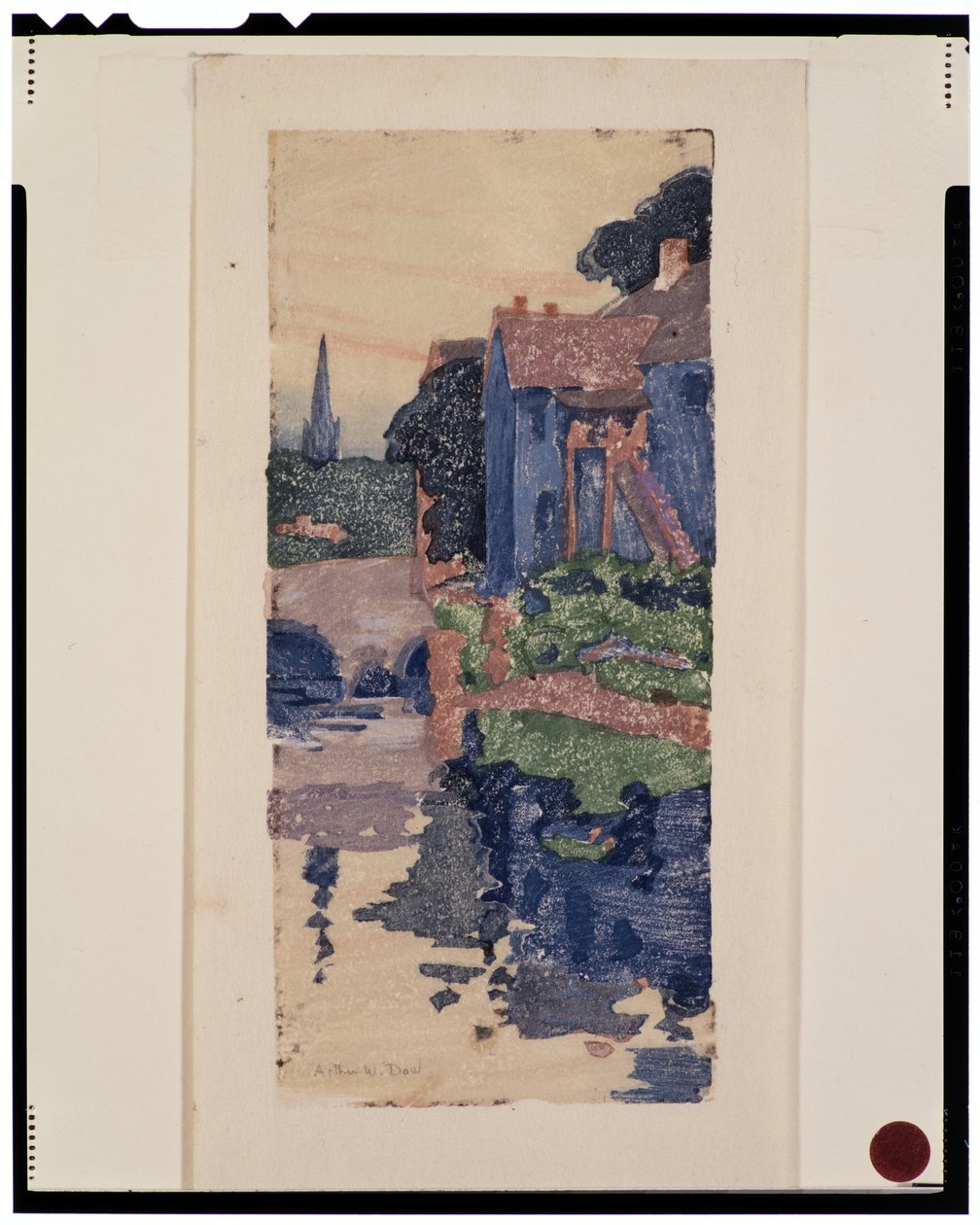 A casa azul de Arthur Wesley Dow