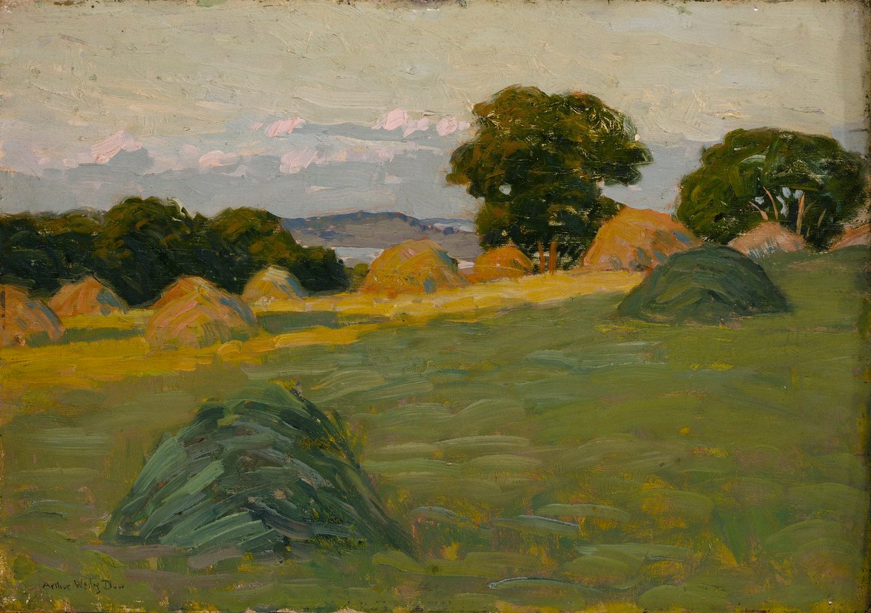 O campo da colina de Arthur Wesley Dow