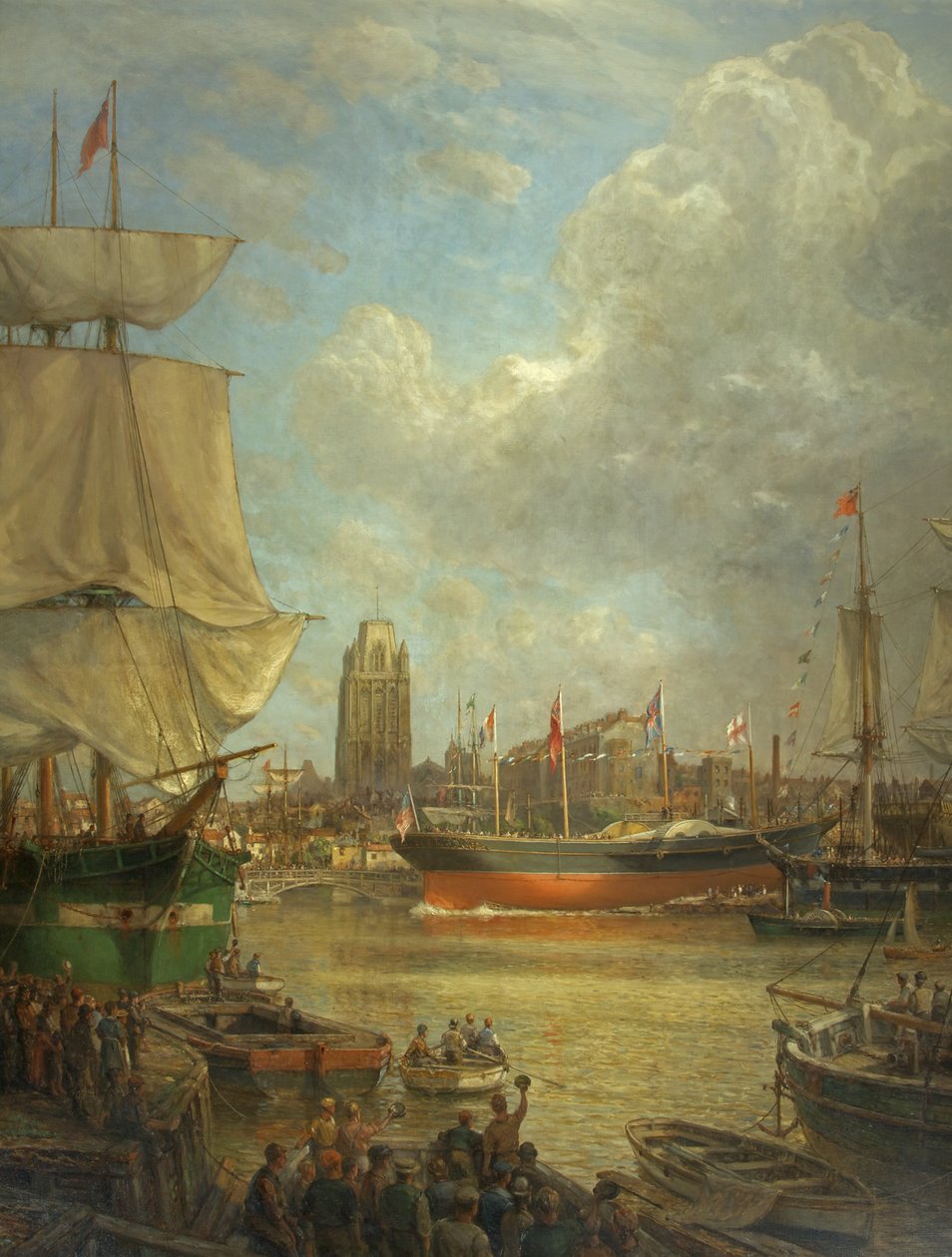 O lançamento do Great Western em 1837 de Arthur Wilde Parsons