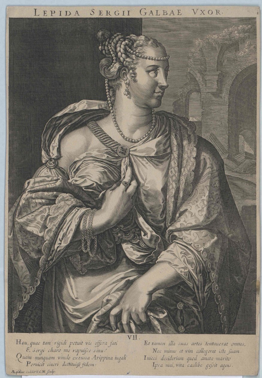 Século I d.C. Aemilia Lepida de Artist Unknown
