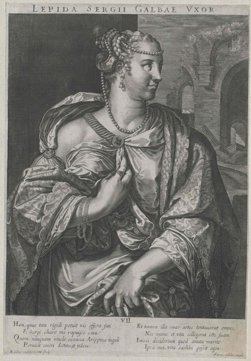 Século I d.C. Aemilia Lepida de Artist Unknown