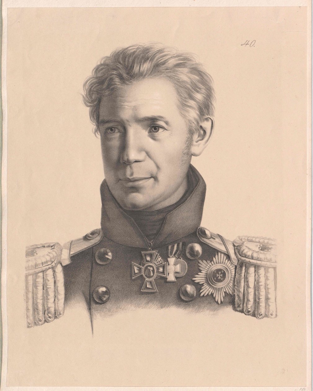 Adam Johann von Krusenstern de Artist Unknown