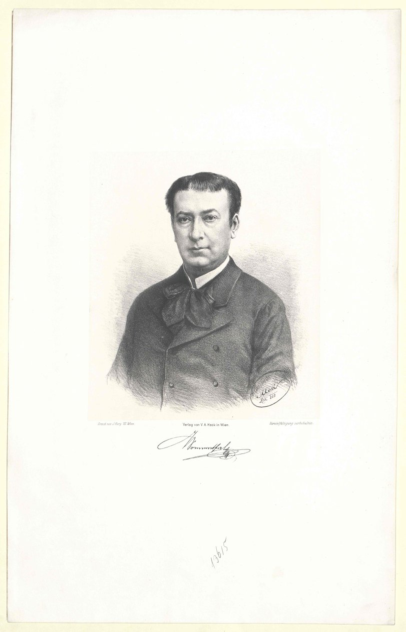 Adolf von Sonnenthal de Artist Unknown