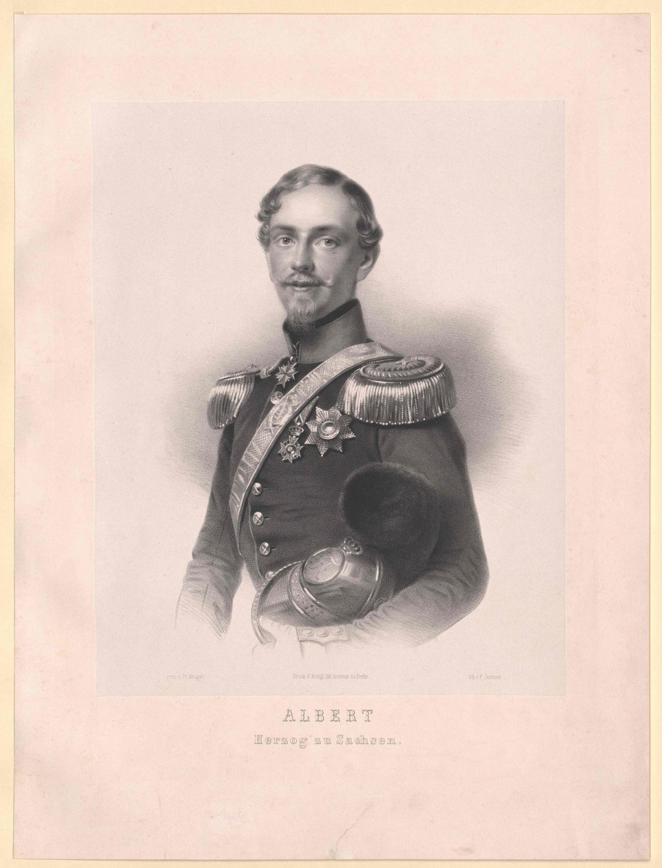 Alberto I, rei da Saxónia, de Artist Unknown
