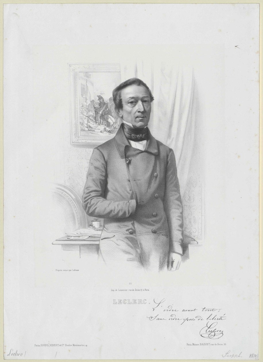 Alexandre Maximin Leclerc de Artist Unknown