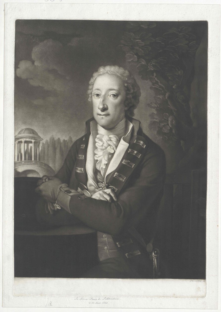 Aloísio José conde do Liechtenstein de Artist Unknown