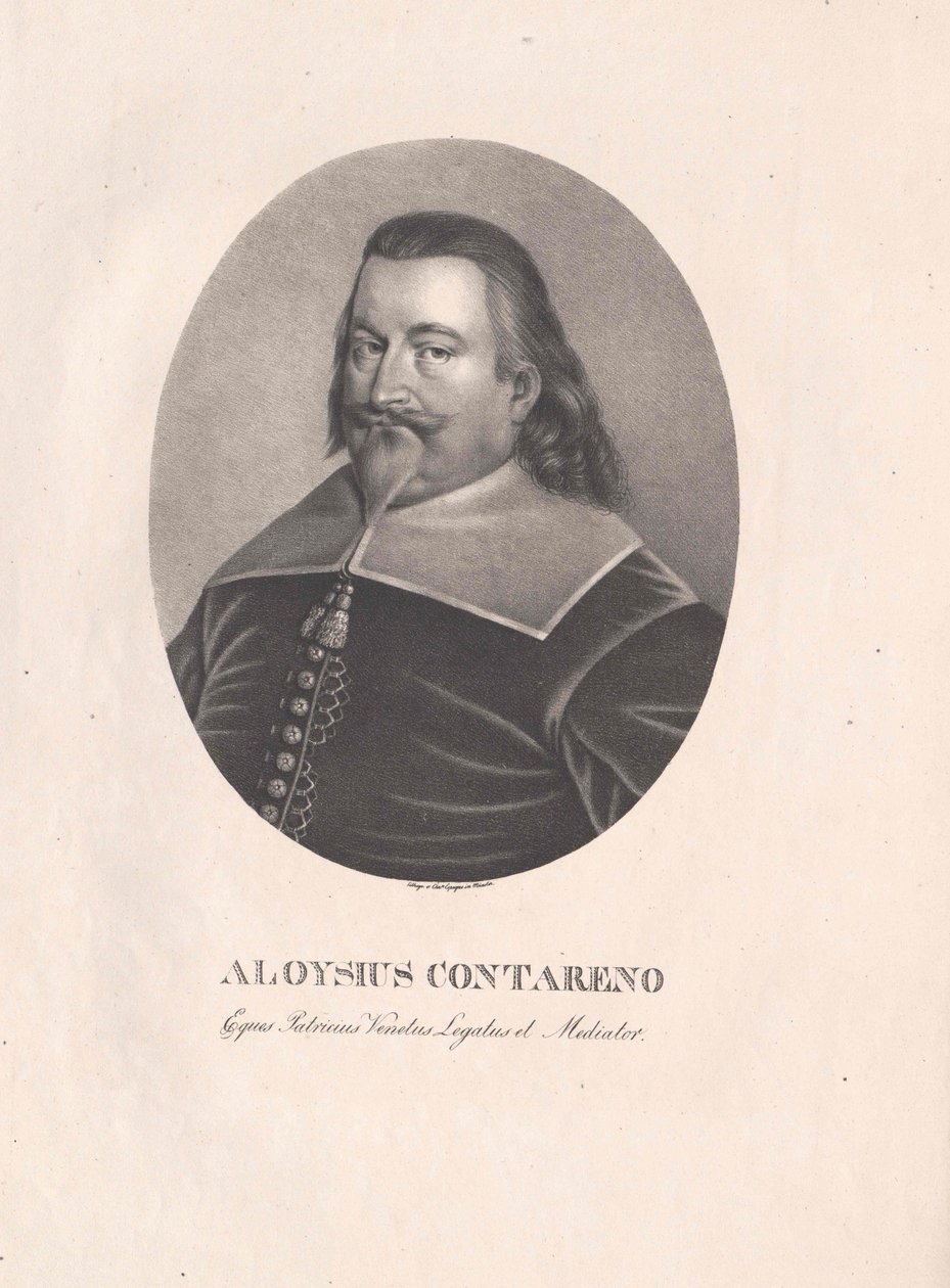 Alvise Contarini (impressão) de Artist Unknown