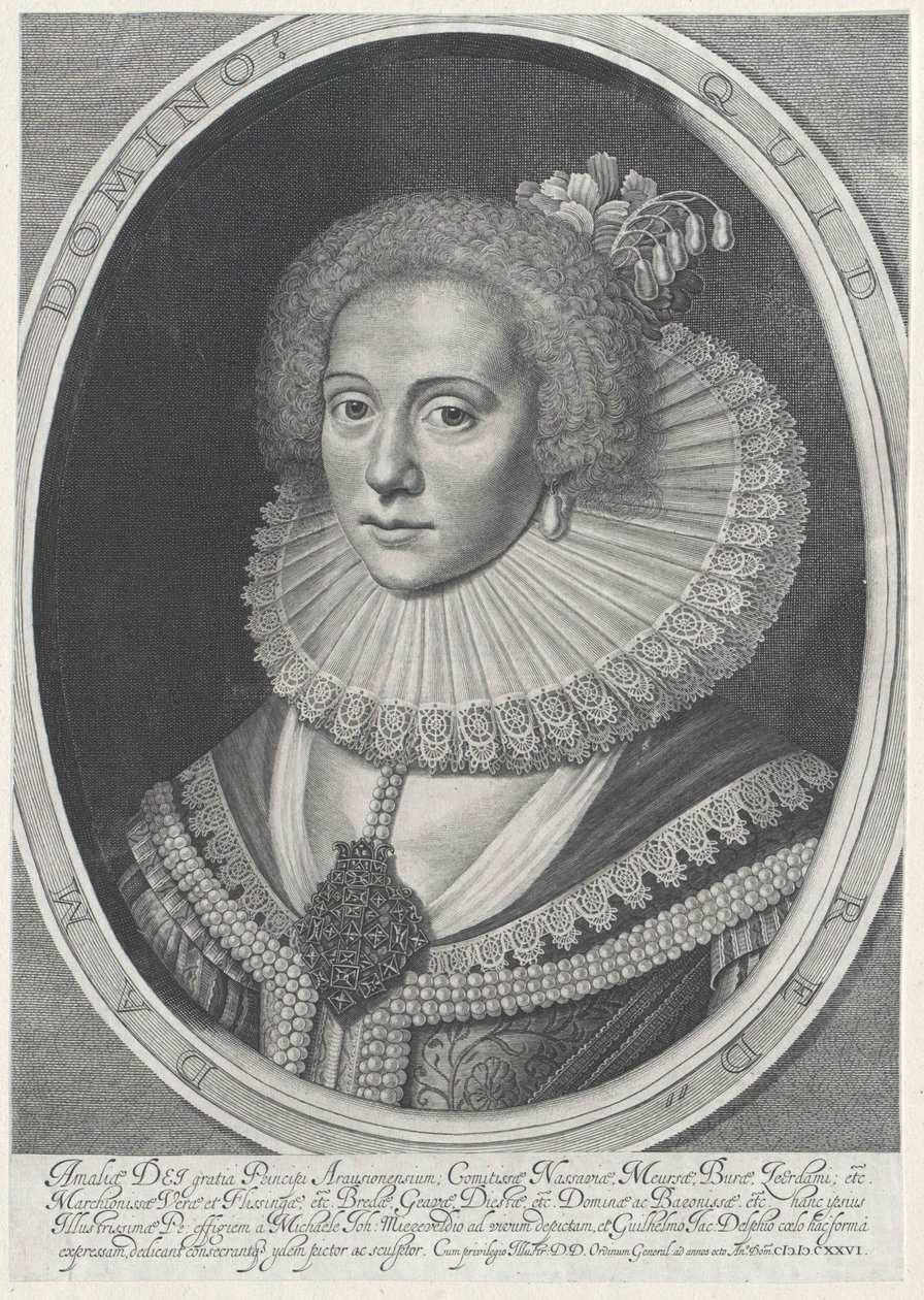 Amália Condessa de Solms-Braunfels de Artist Unknown