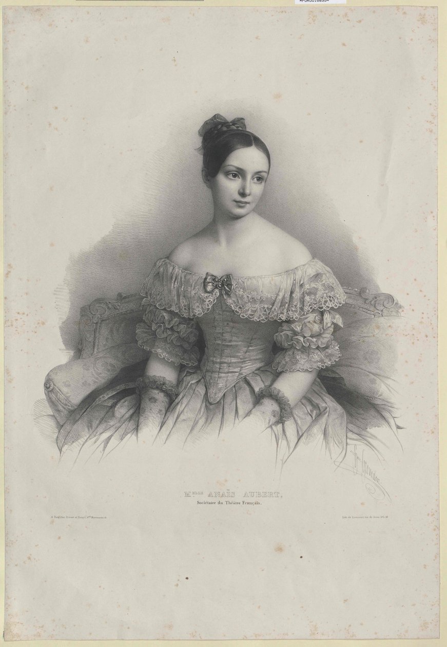 Anais Pauline Natalie Aubert de Artist Unknown