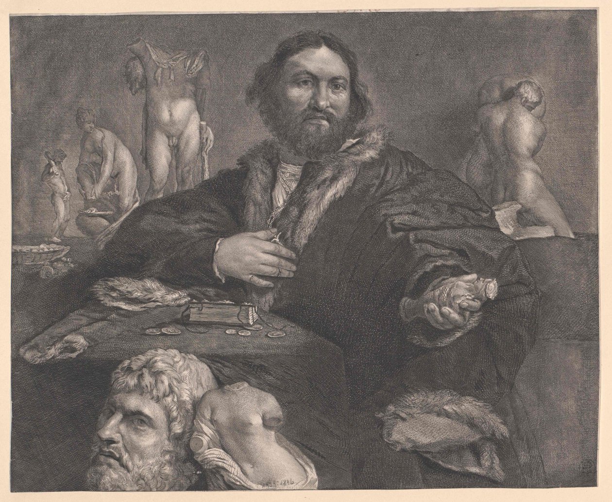 Andrea Odoni de Artist Unknown