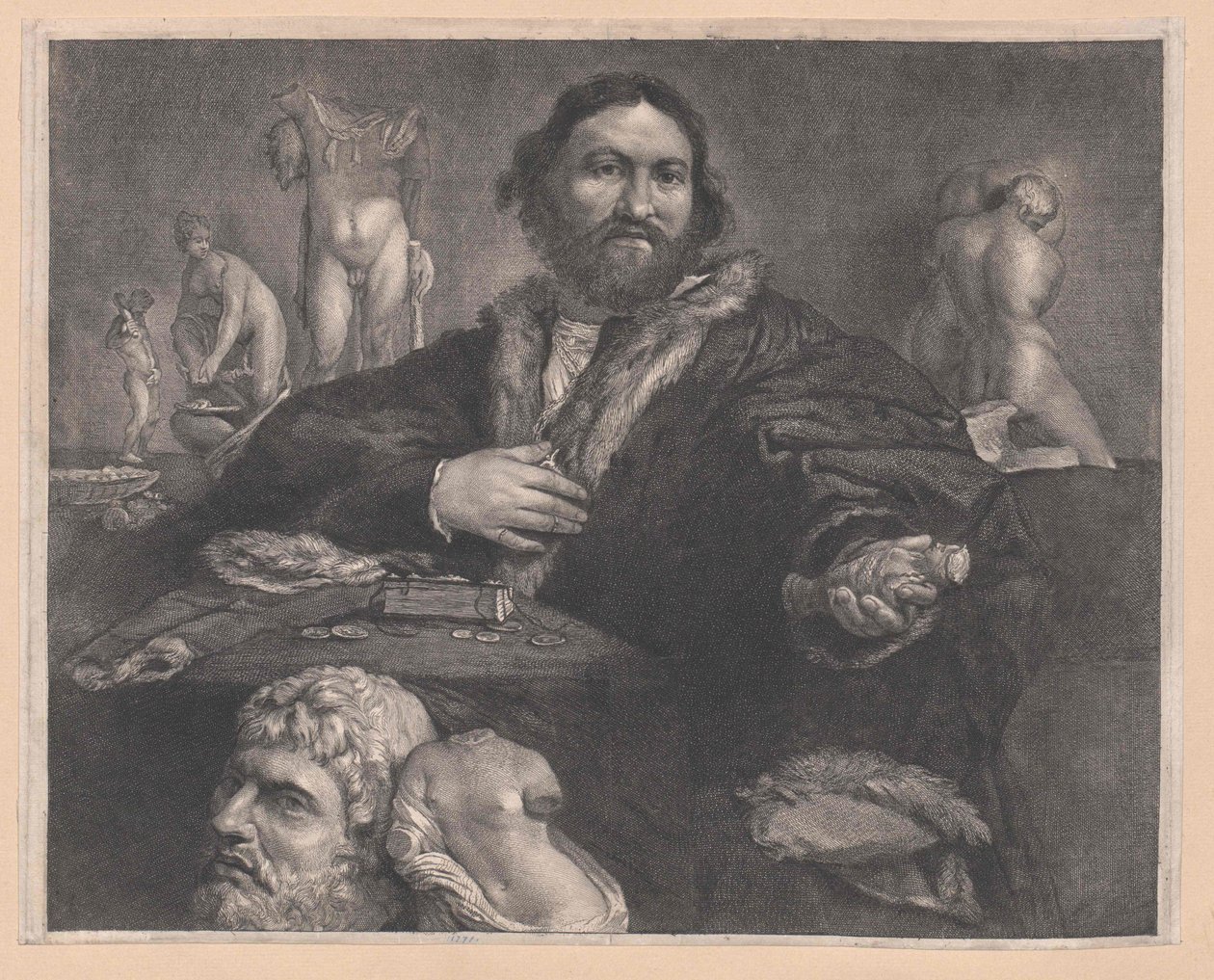 Andrea Odoni de Artist Unknown
