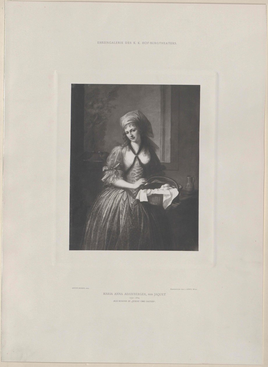 Anna Adamberger-Jaquet de Artist Unknown