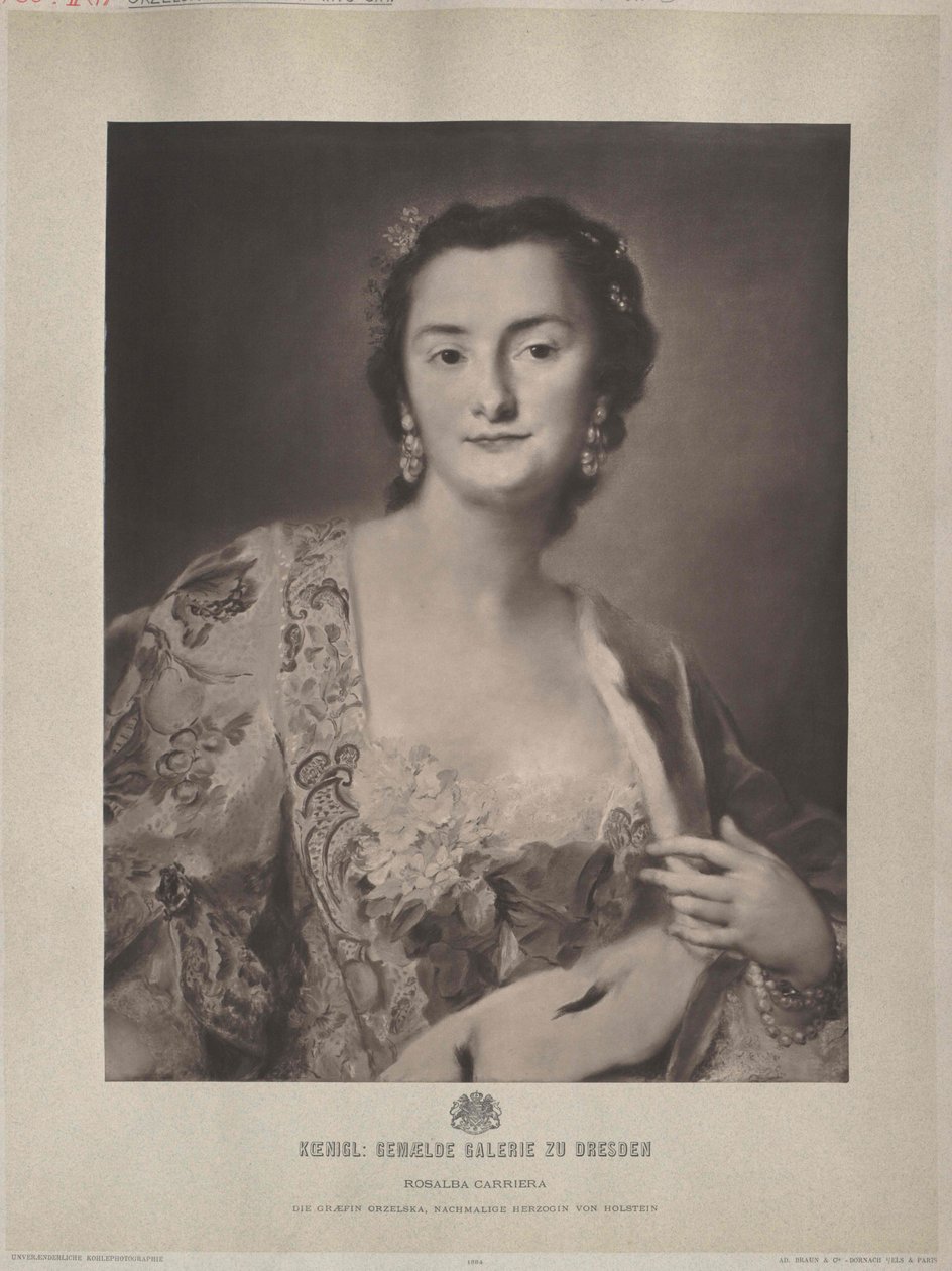Anna Caroline condessa Orzelska de Artist Unknown