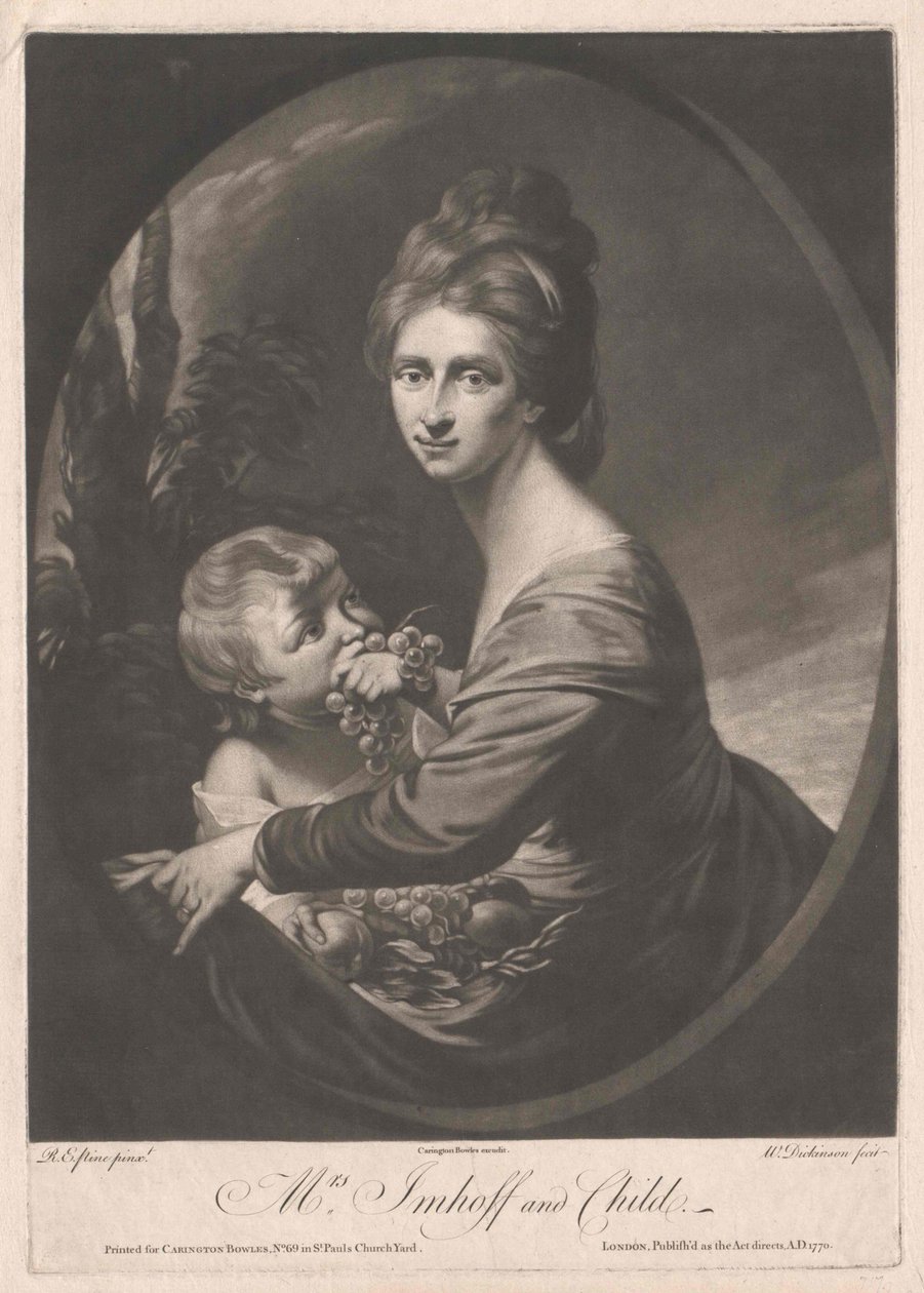 Anna Maria Appolonia Imhoff de Artist Unknown