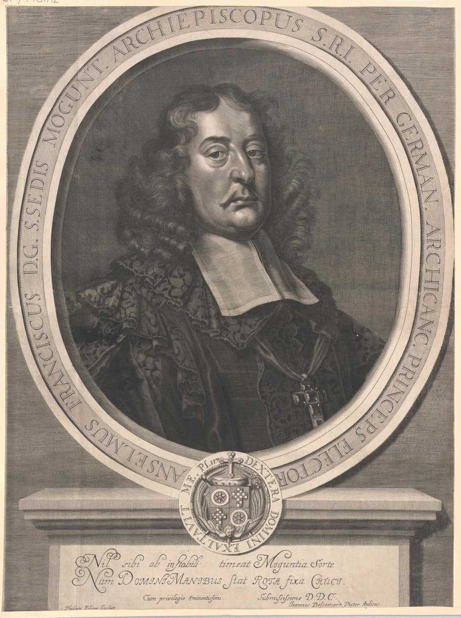 Anselm Franz von Ingelheim (impressão) de Artist Unknown
