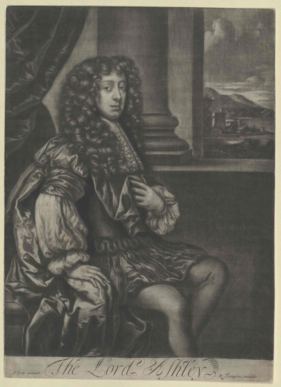 Anthony Ashley Cooper conde de Shaftesbury de Artist Unknown