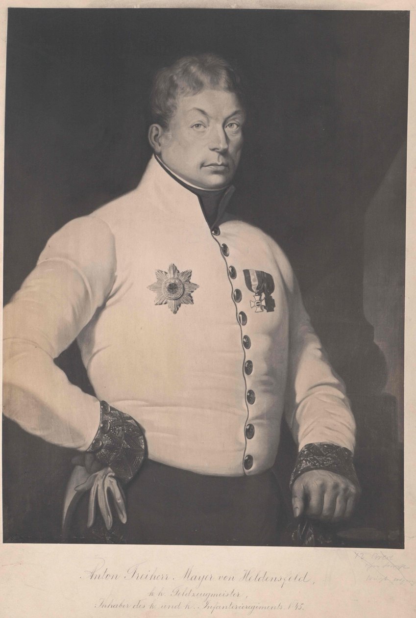 Anton barão Mayer von Heldensfeld de Artist Unknown