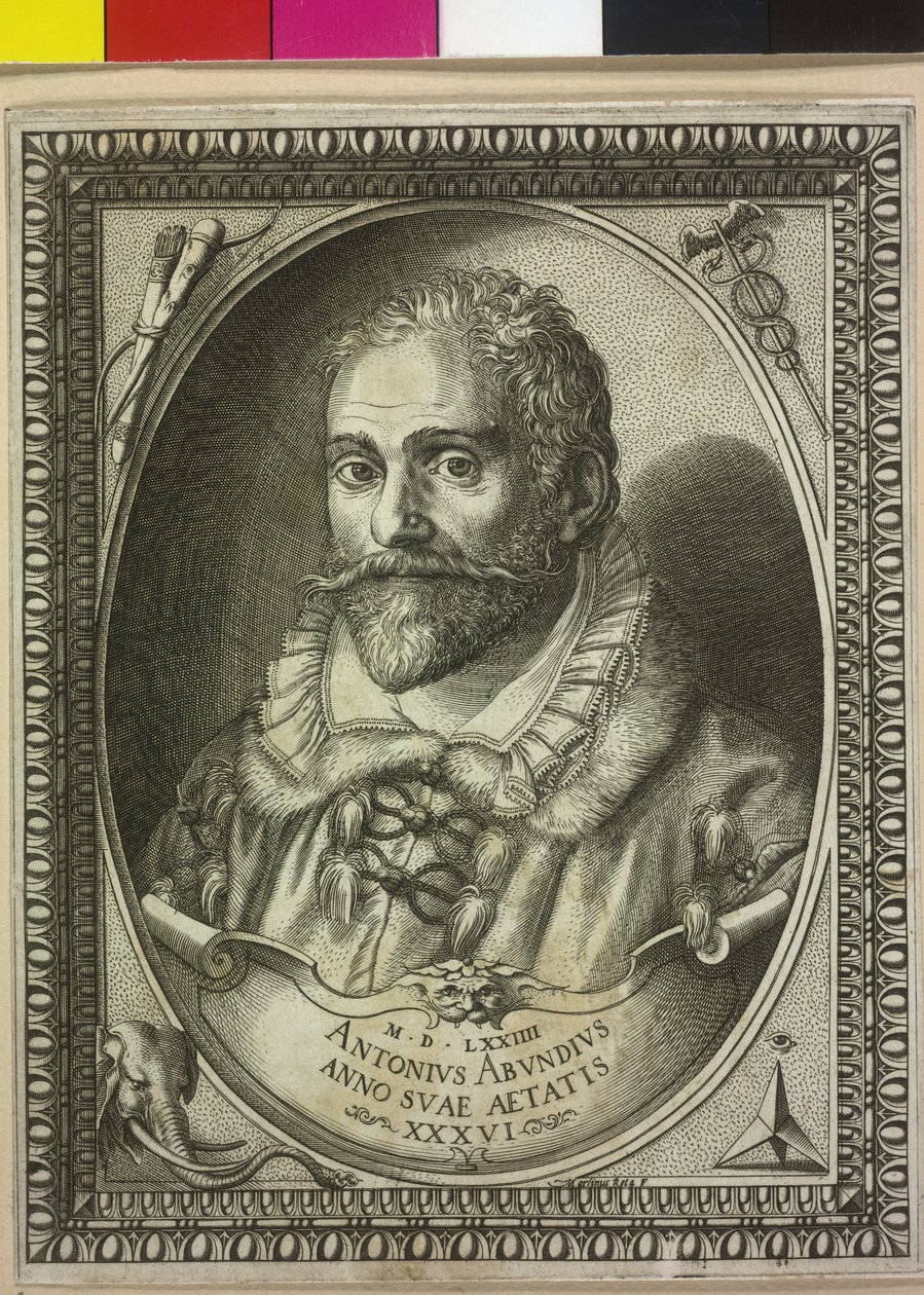 Antonio Abondio (impressão) de Artist Unknown
