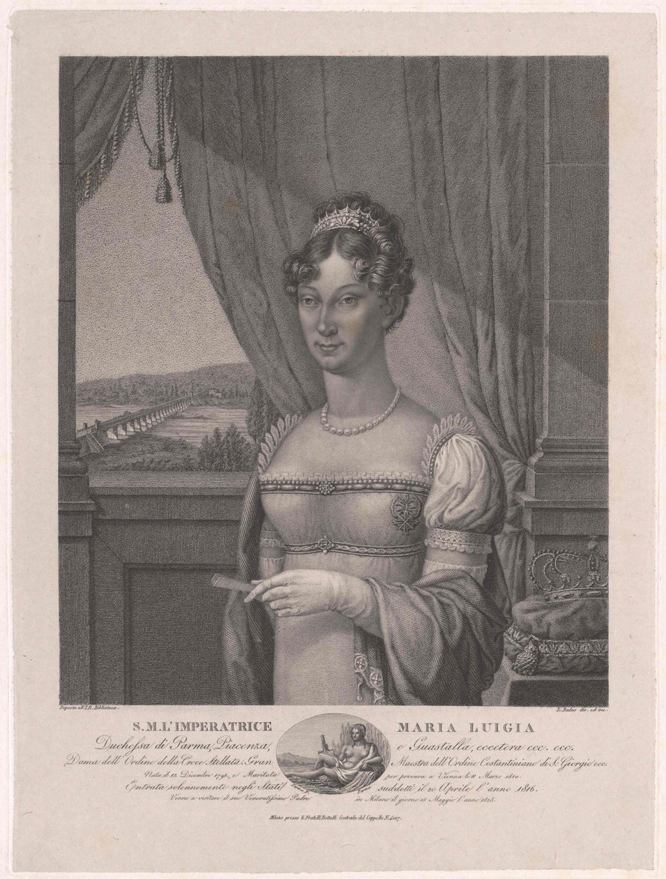 Arquiduquesa da Áustria (1791-1847) Maria Louisa de Artist Unknown