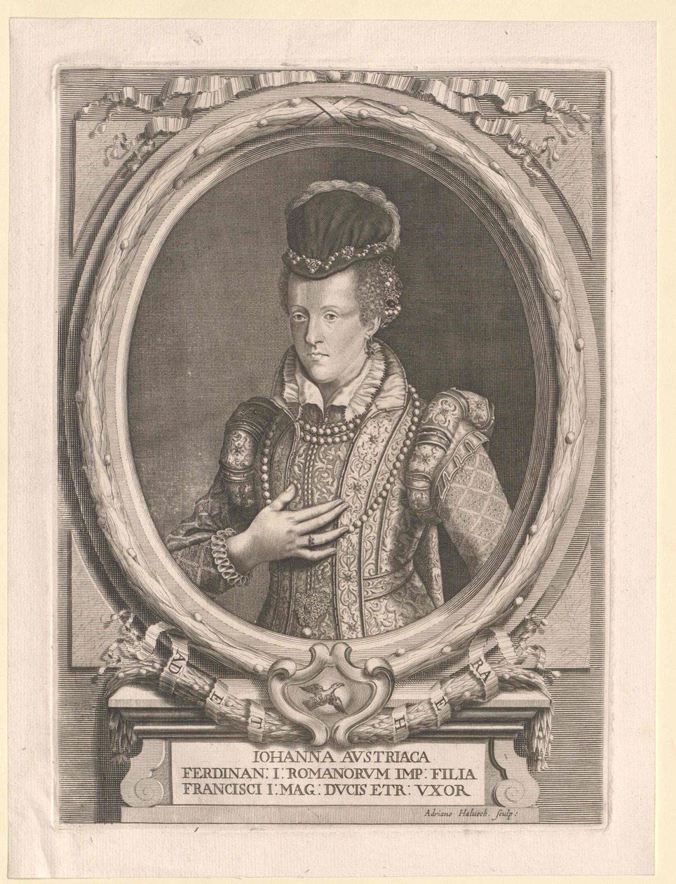 Arquiduquesa da Áustria Johanna de Artist Unknown