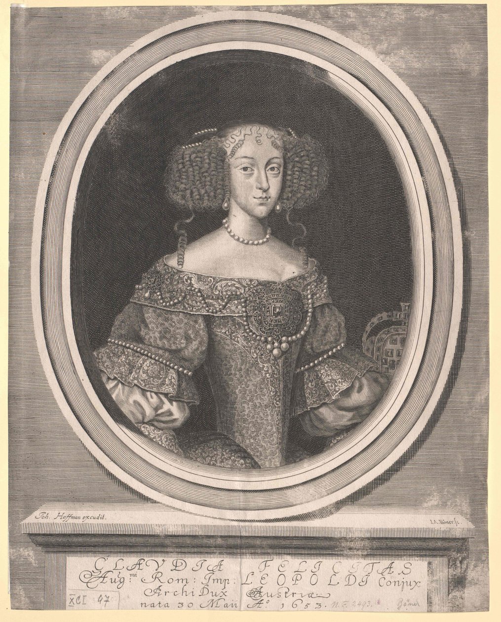 Arquiduquesa da Áustria Klaudia Felicity de Artist Unknown