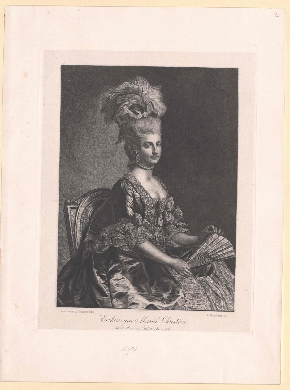 Arquiduquesa da Áustria Marie Christine de Artist Unknown