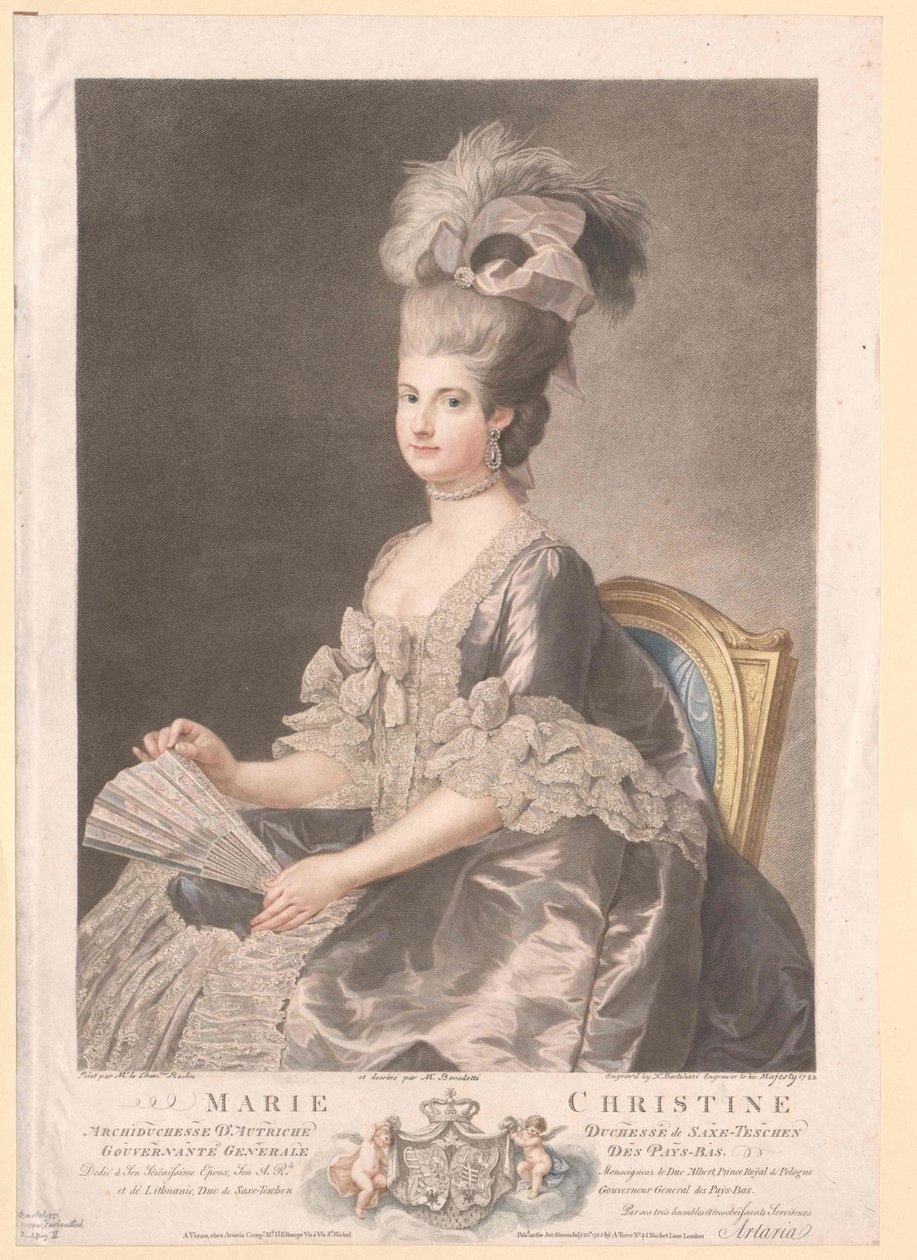 Arquiduquesa da Áustria Marie Christine de Artist Unknown